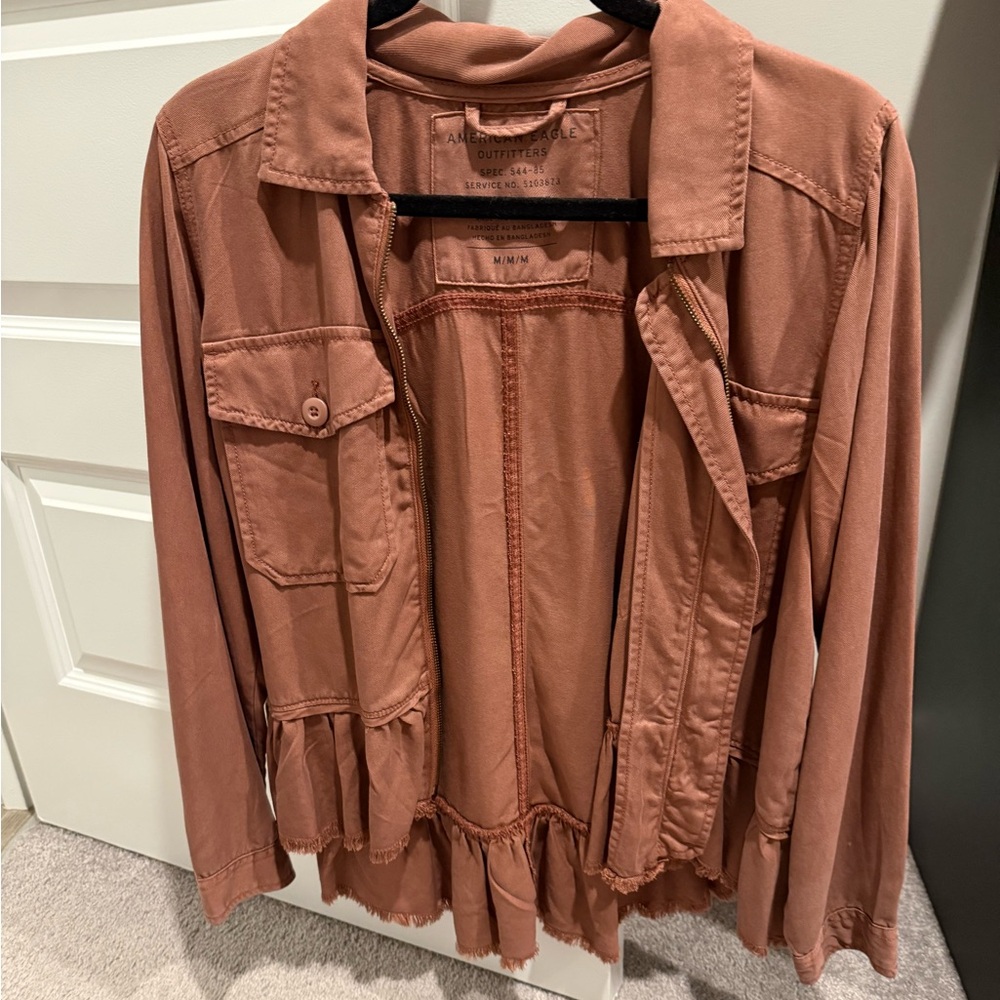 Women's American eagle peplum Jacket